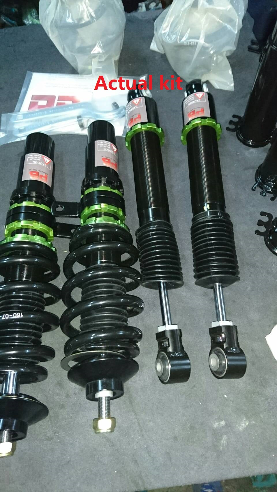Audi TT QUATTRO 4WD (06-UP) Coilover Suspension Kit